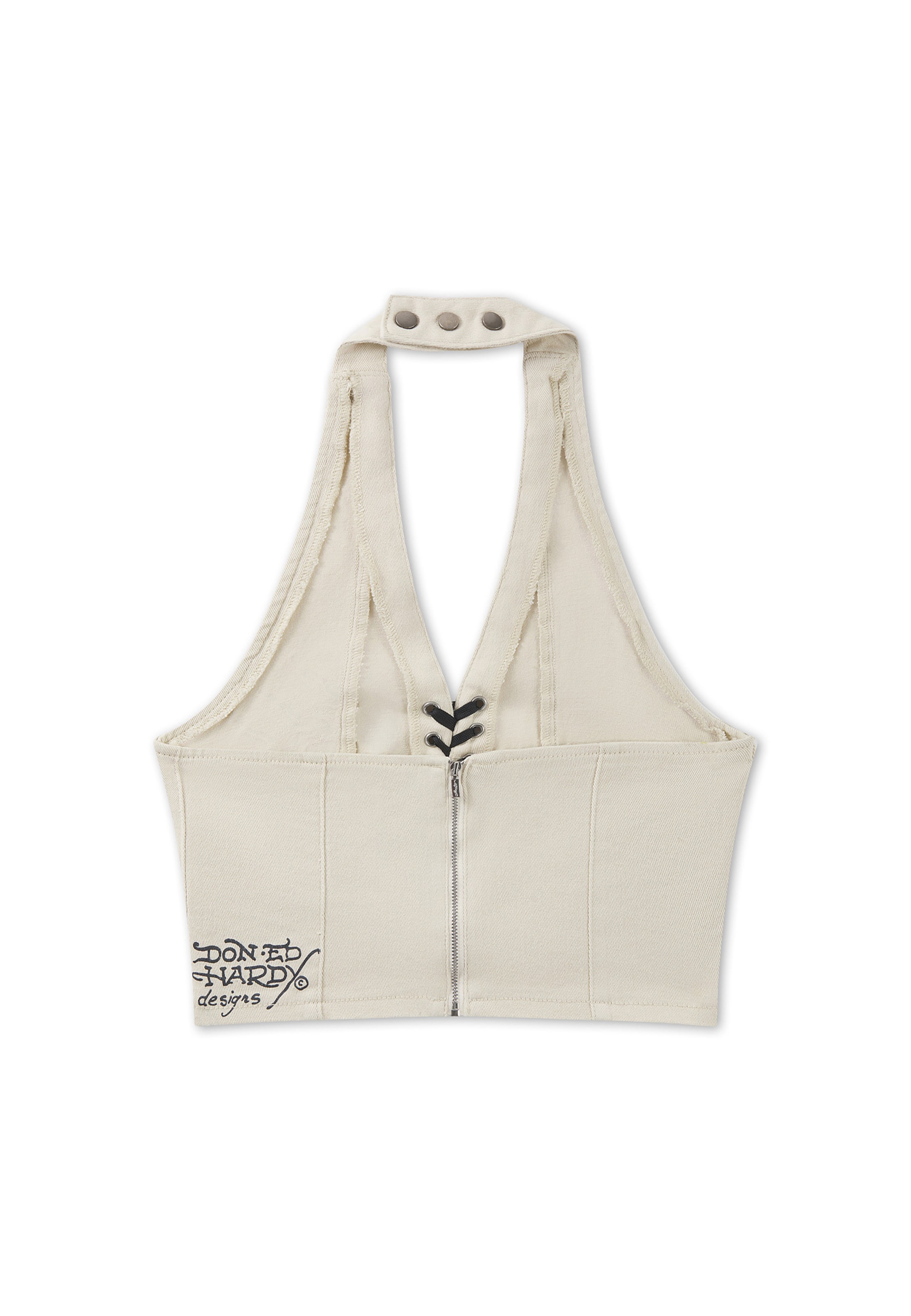 Ed Hardy - Top en beige