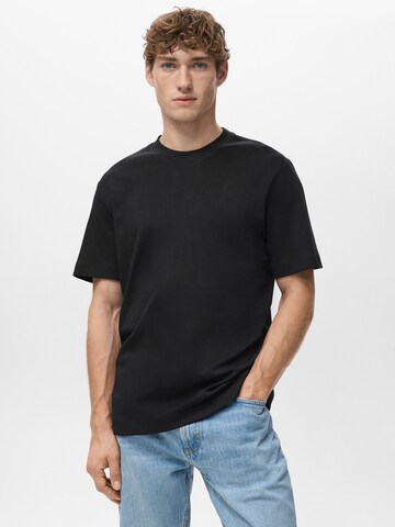 MANGO MAN Shirt 'KIMI' in Black: front