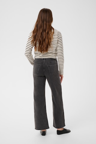 Wide Leg Jean 'Andrea ' Kaffe en gris