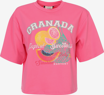 T-shirt Looxs Revolution en rose : devant