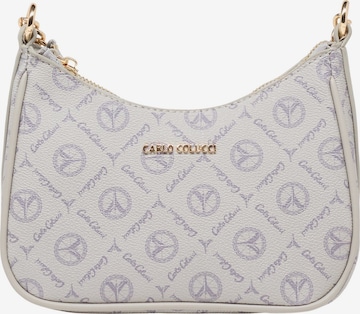 Carlo Colucci Shoulder Bag 'Del Vecchio' in Grey: front