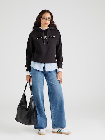 TOMMY HILFIGER Свитшот в Черный