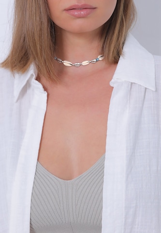 Chaîne 'Choker' ELLI en mélange de couleurs : devant