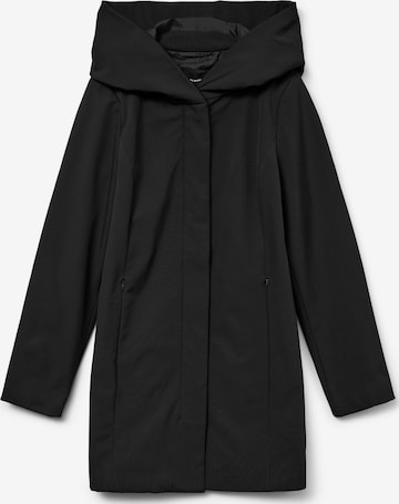Vero Moda Curve Välikausitakki 'VMCSOFTSHELLDONA' värissä musta: etupuoli