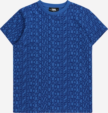 Karl Lagerfeld Koszulka w kolorze niebieski: przód