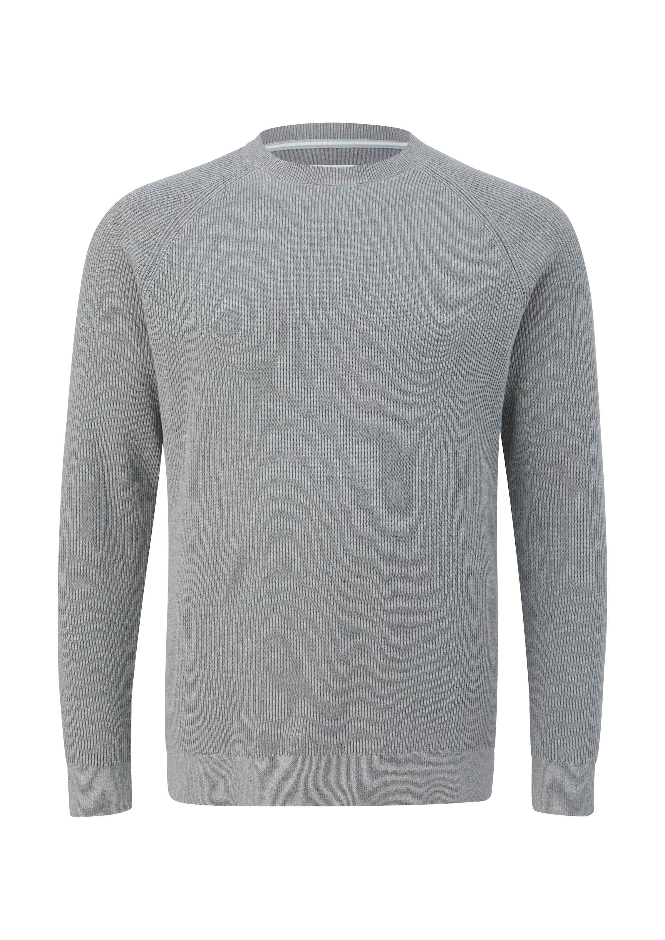 s.Oliver Men Big Sizes Pullover in Grau: Vorderseite