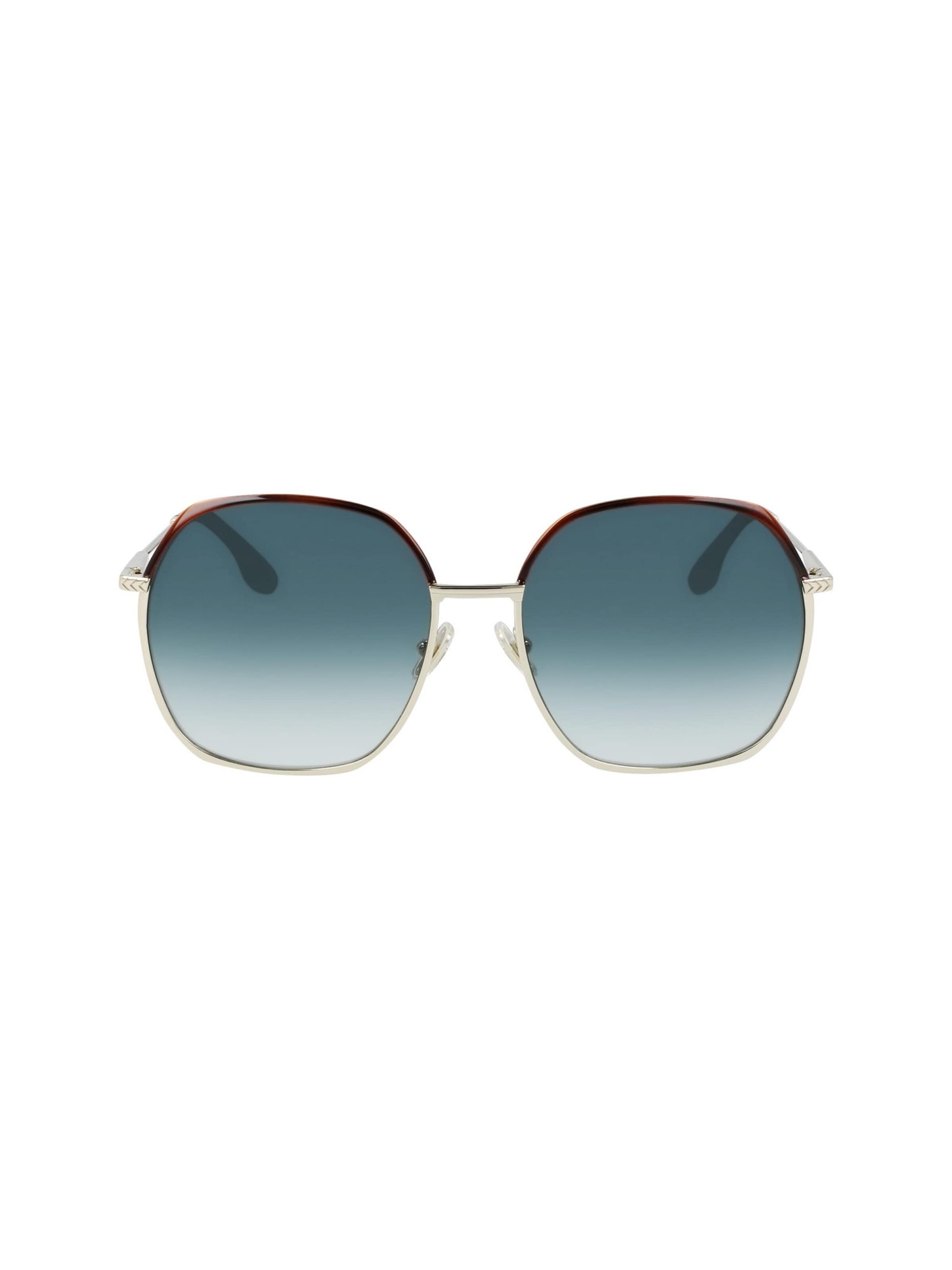 Victoria Beckham Zonnebril 'Sonnenbrille' in Goud: voorkant