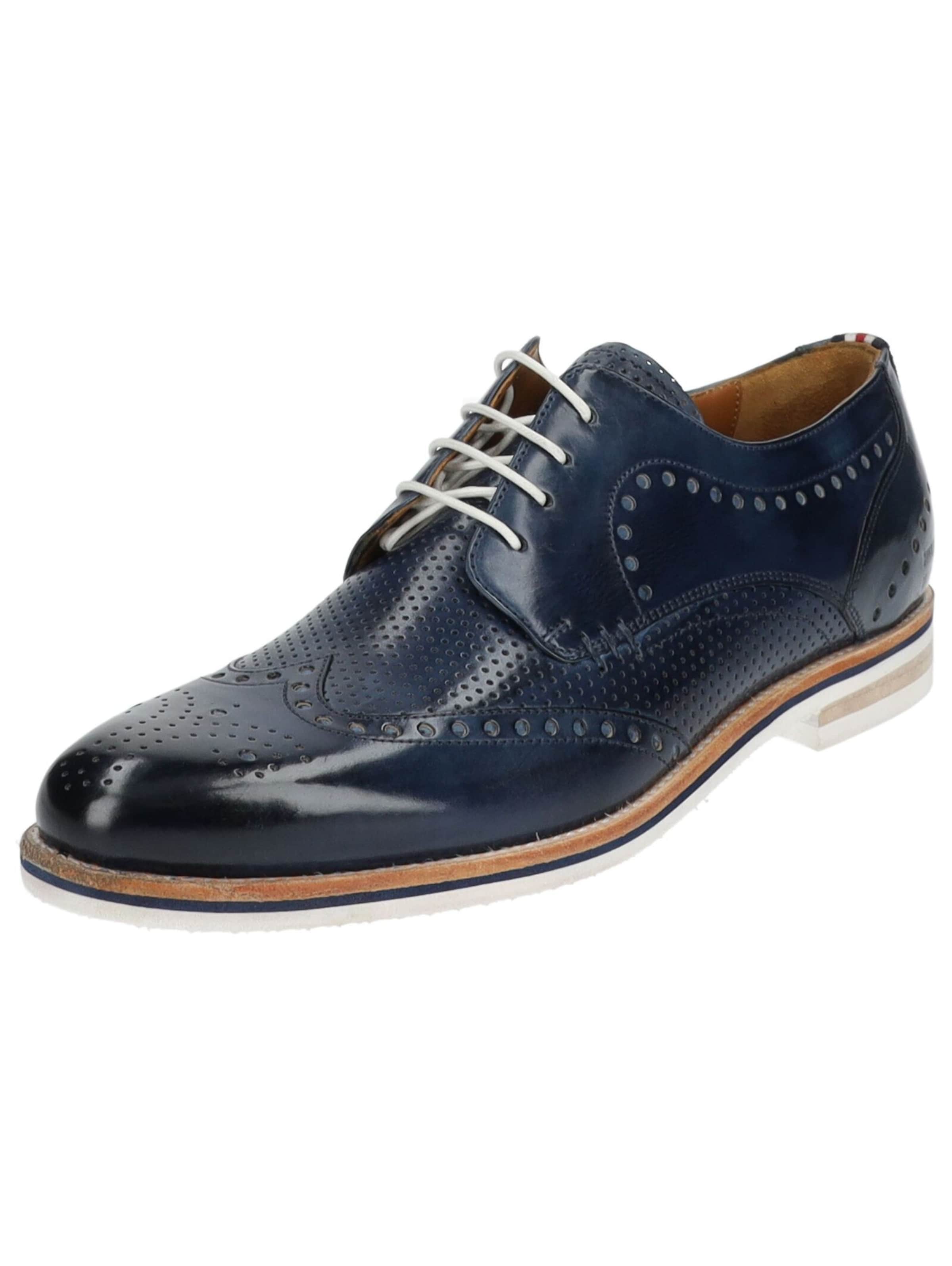 Chaussure à lacets MELVIN & HAMILTON en bleu : devant