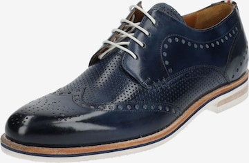 Chaussure à lacets MELVIN & HAMILTON en bleu : devant