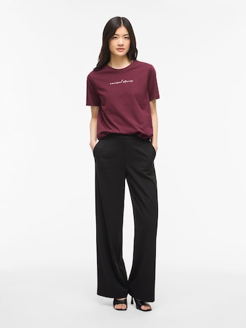VILA Shirt 'VIVora' in Red