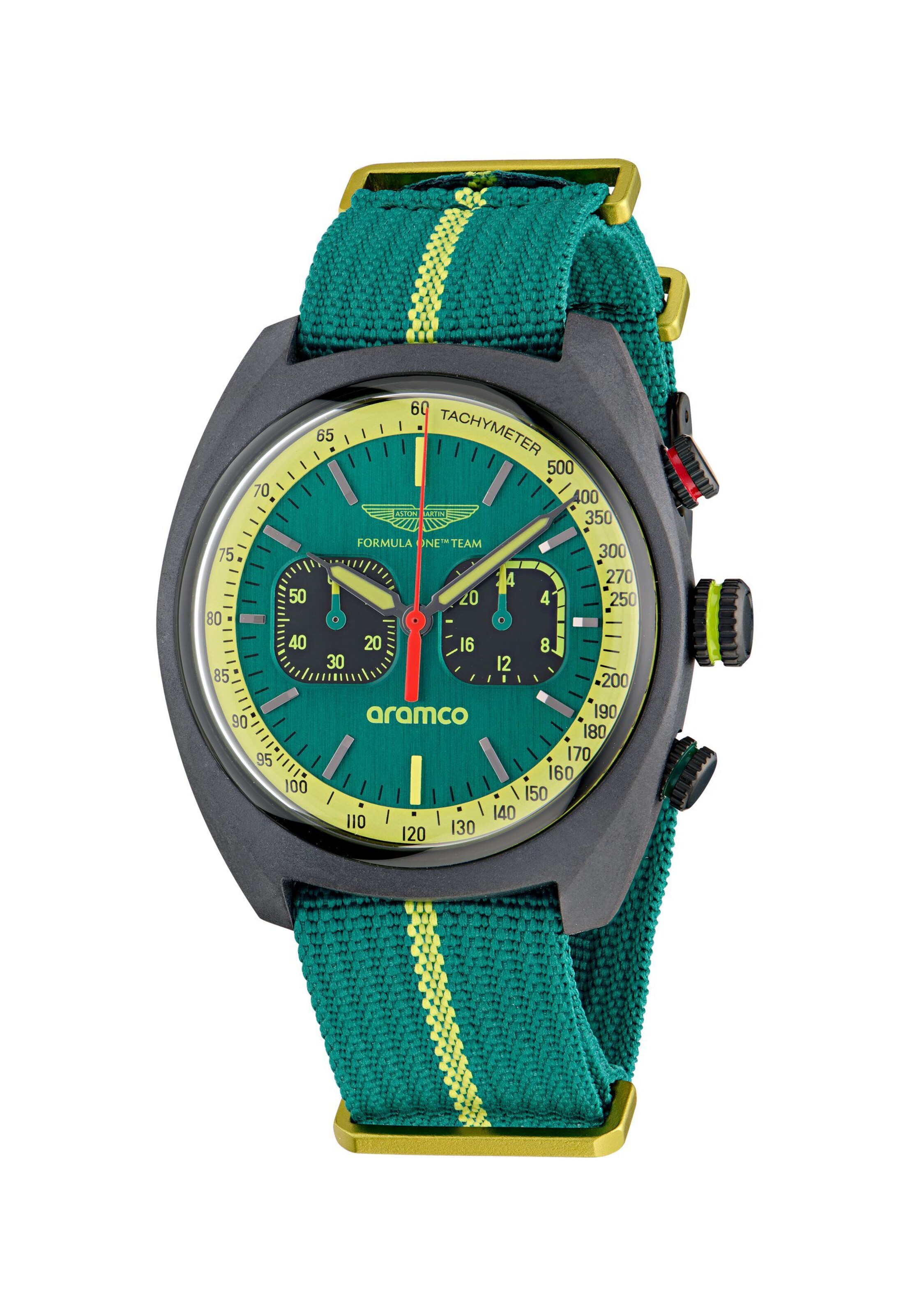 Orologio analogico 'Dwf' di Aston Martin in verde