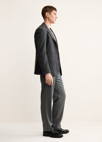 MANGO MAN Slim fit Suit Jacket 'Lucca' in Grey