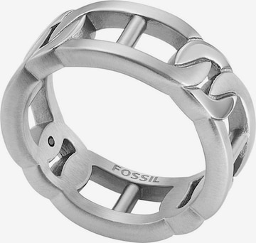 FOSSIL Ring in Silver: front