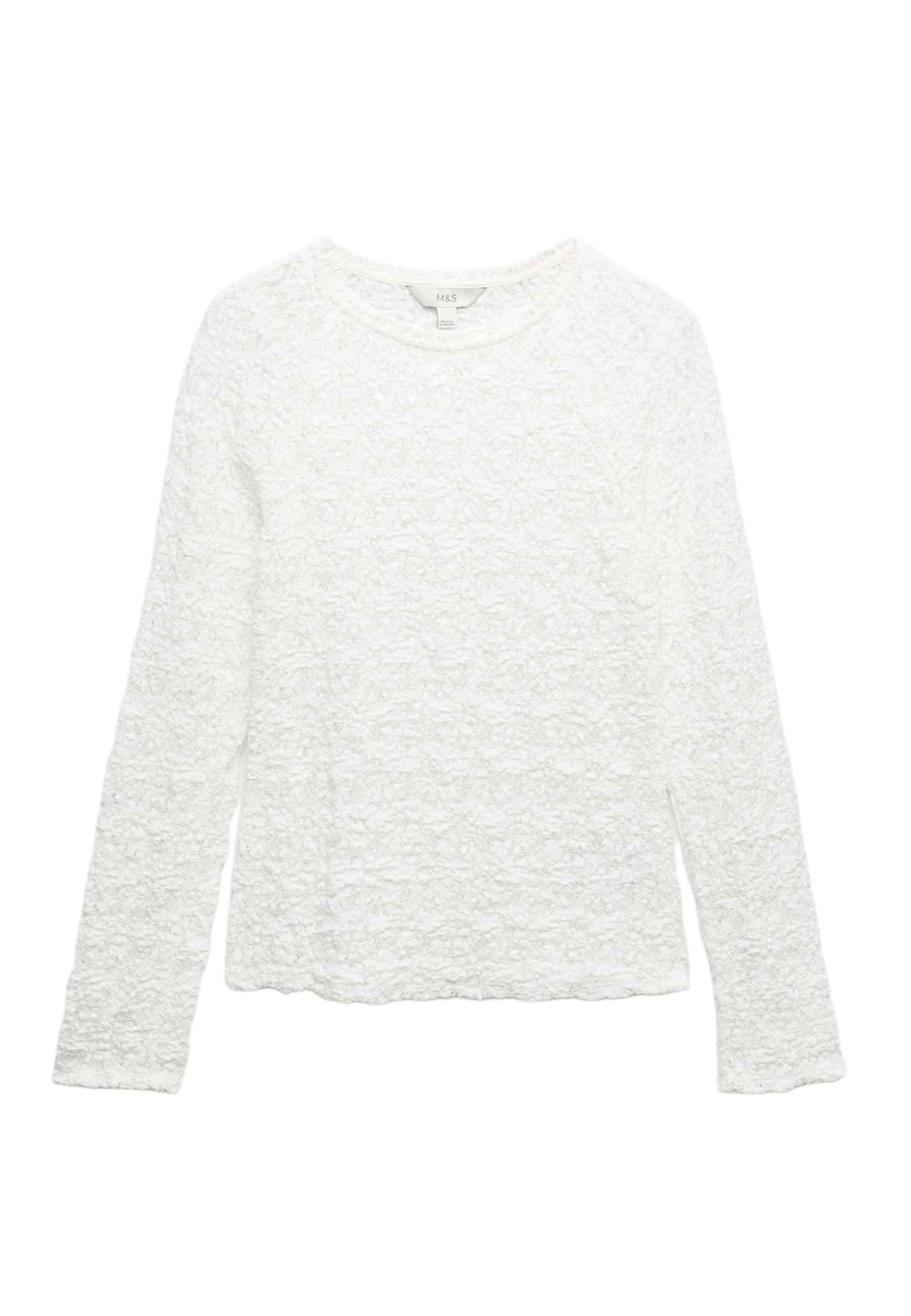 Marks & Spencer Top in Weiß: Vorderseite