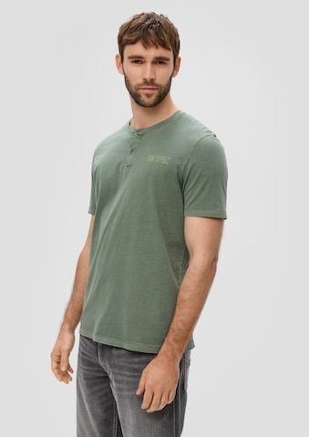 s.Oliver Shirt in Groen: voorkant