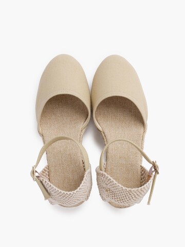 Sandales Pisamonas en beige