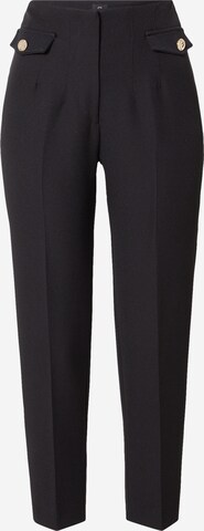 River Island - regular Pantalón de pinzas en negro: frente