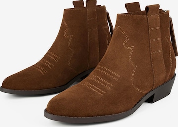 L37 HANDMADE SHOES Ankle Boots 'FLASHBACK' in Beige: Vorderseite