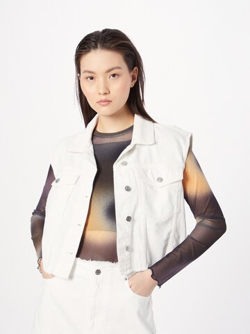 Veste mi-saison ARMANI EXCHANGE en blanc : devant