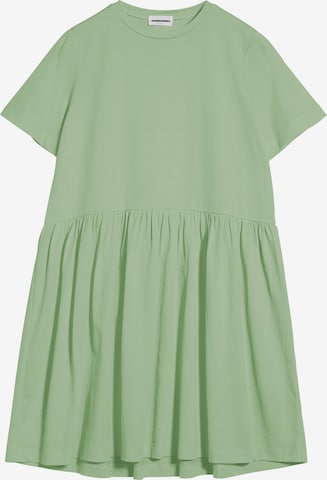 Robe 'FELIAA MERCERIZED' ARMEDANGELS en vert : devant