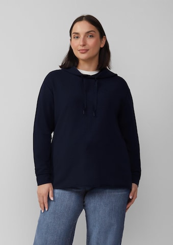Sweat-shirt s.Oliver en bleu : devant