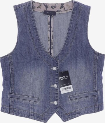 Zaffiri Vest in S in Blue: front