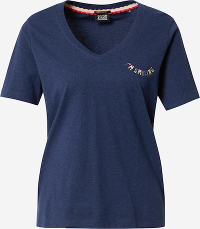 SCOTCH & SODA T-Shirt in dunkelblau / mischfarben, Produktansicht