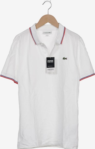 Lacoste Sport Top & Shirt in XS in White: front