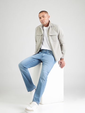 MUSTANG regular Jeans 'TRAMPER' i blå