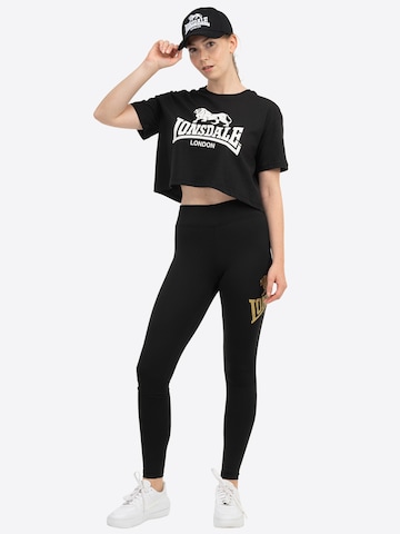 LONSDALE Shirt in Zwart