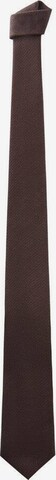 MANGO MAN Tie 'Basic7' in Brown: front