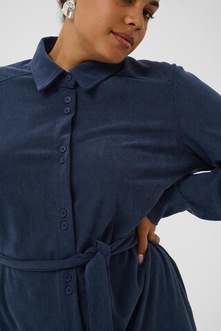 Robe 'KCFreja' KAFFE CURVE en bleu