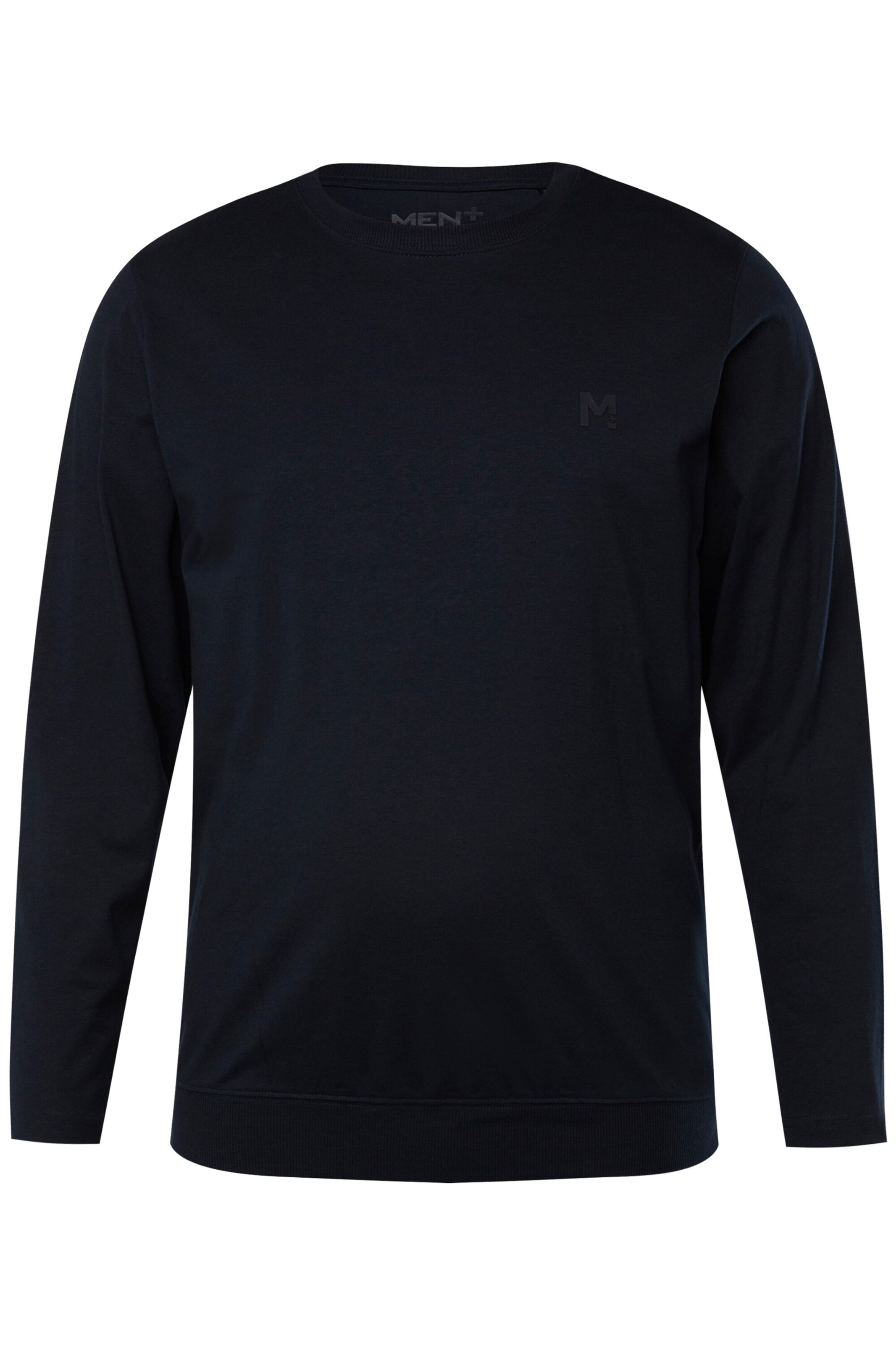 Men Plus Shirt in Blue: front