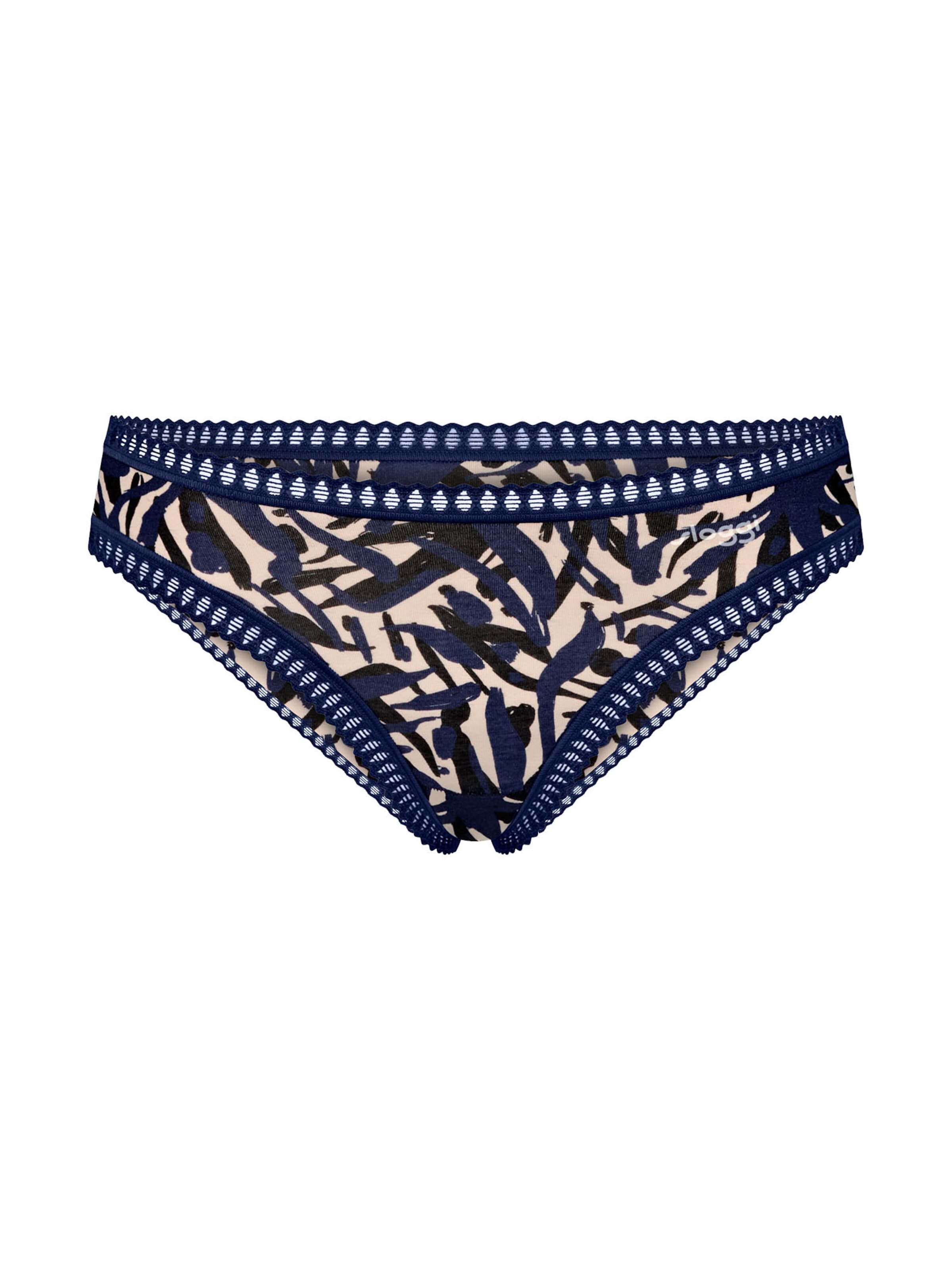 SLOGGI Slip ' Blue GO Crush ' in Beige