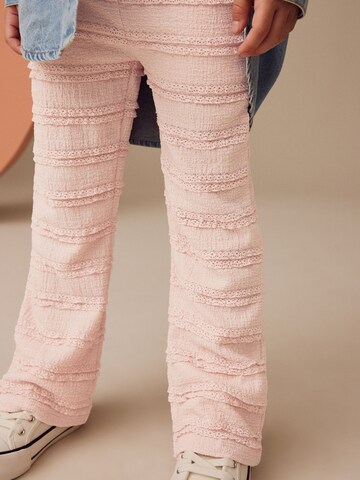 Flared Pantaloni di Next in rosa