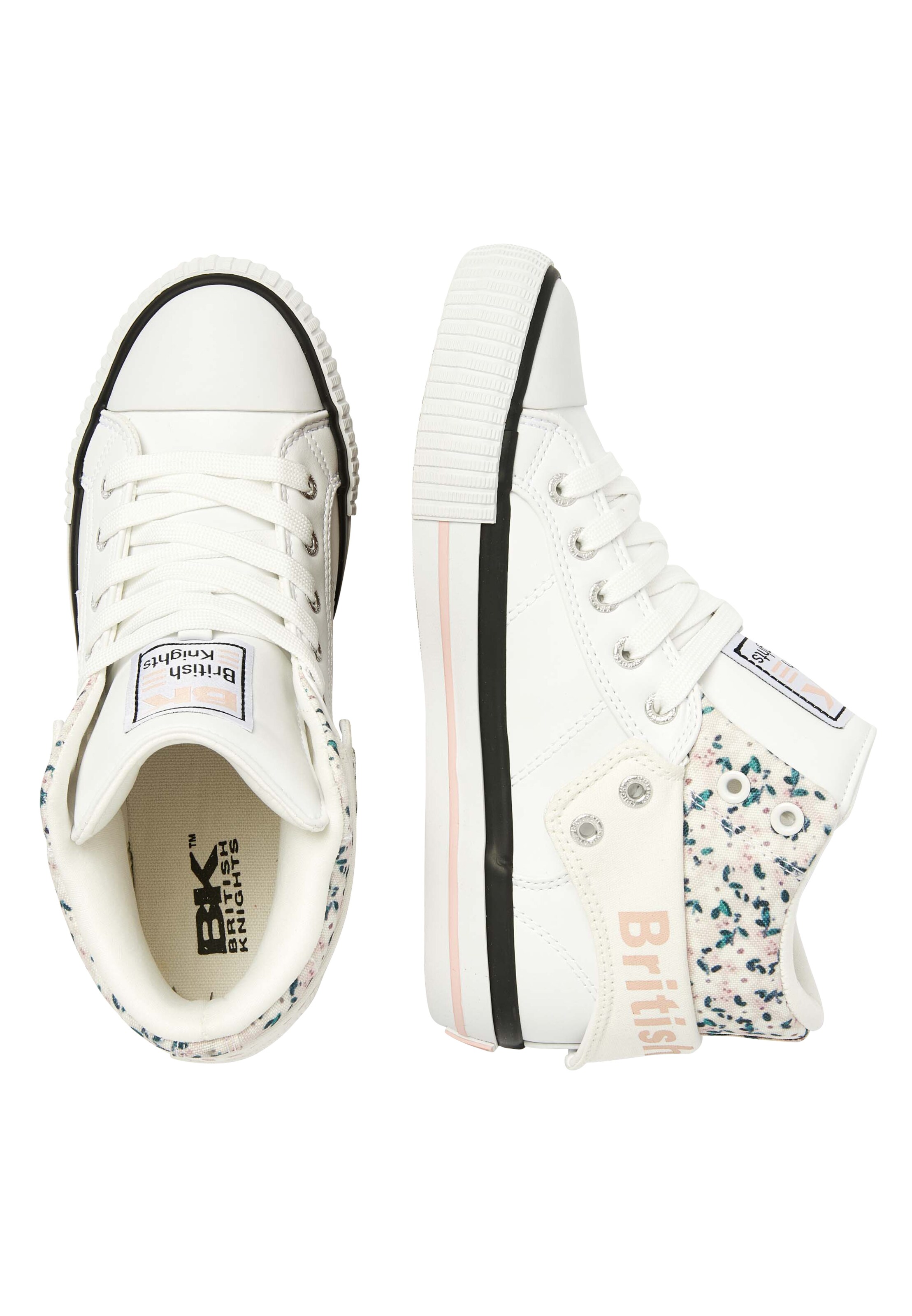 BRITISH KNIGHTS Sneaker high i hvid