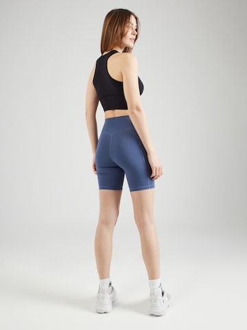 ADIDAS PERFORMANCE Skinny Workout Pants 'Optime' in Blue