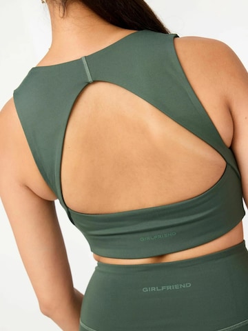 Girlfriend Collective Bustier Top ' Natalie ' in Grün