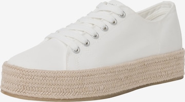 TAMARIS Sneakers laag in Wit: voorkant