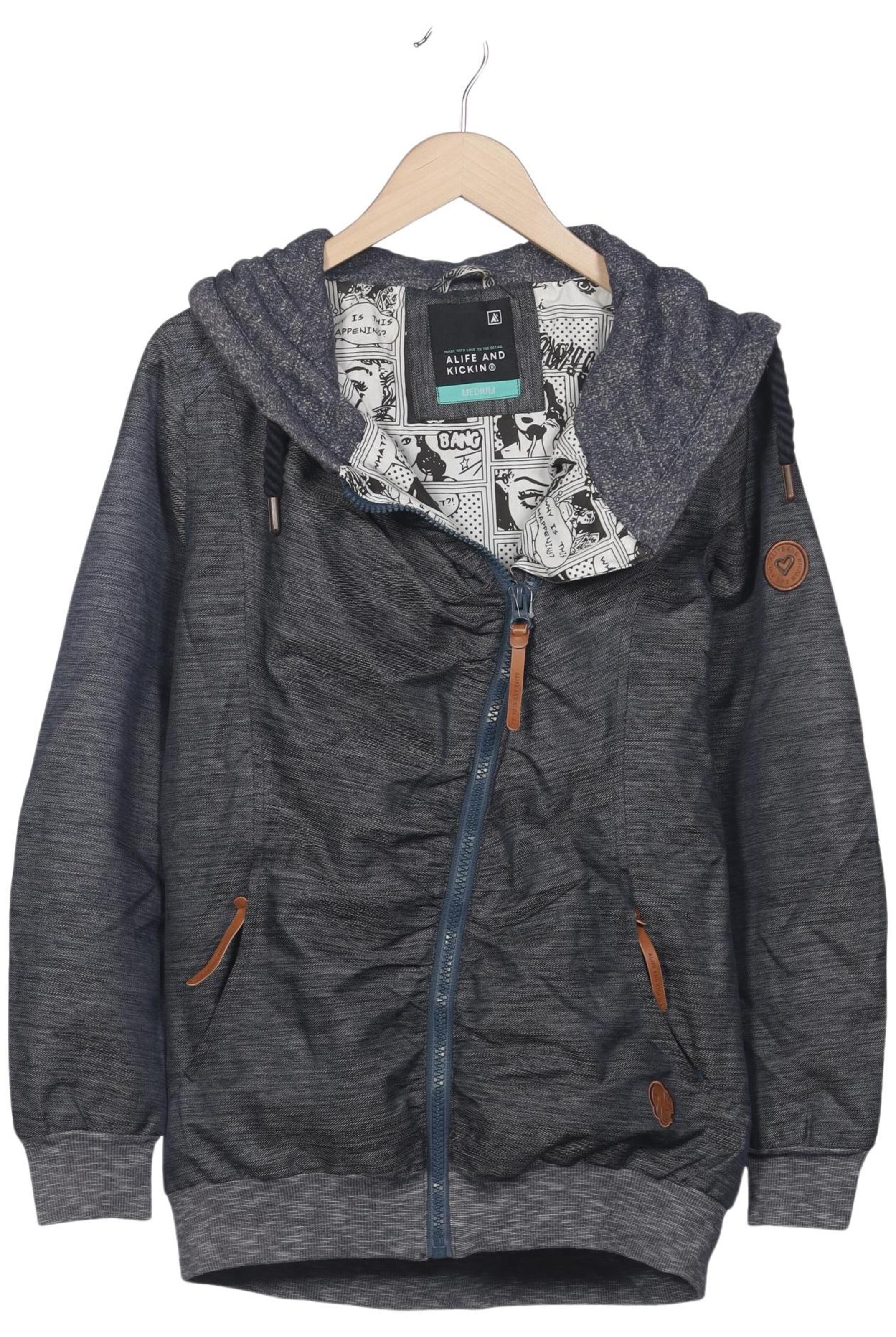 alife & kickin Jacket & Coat in M in Grey: front