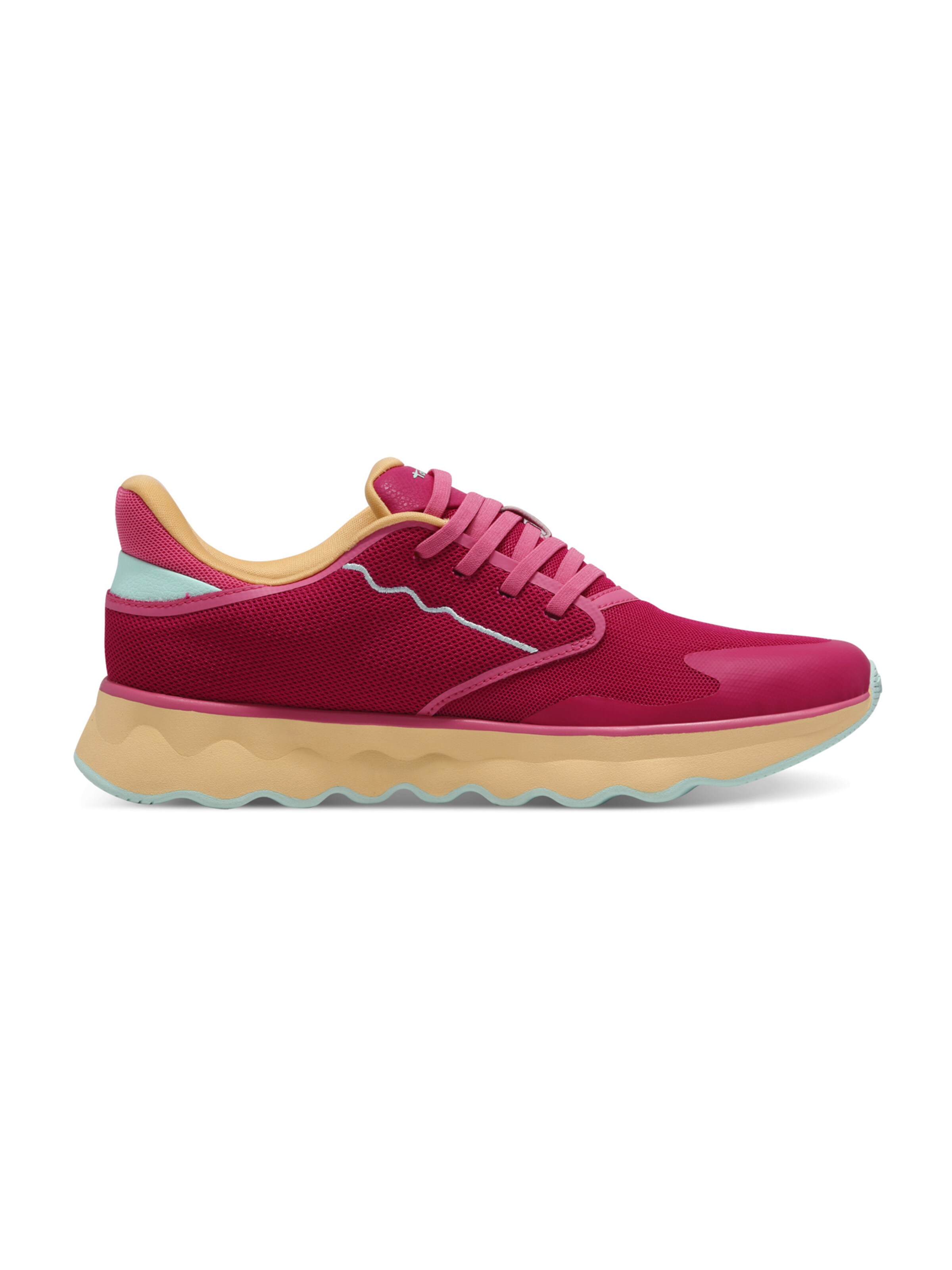Sneaker bassa di Tamaris in rosa