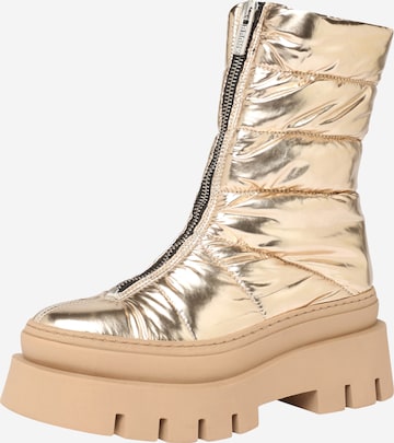 BRONX Snowboots i beige: forside