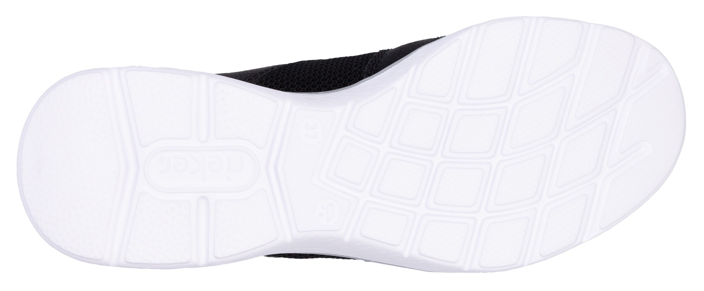 Rieker Sport Sneaker in Schwarz