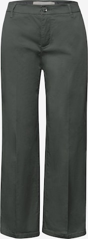 STREET ONE Pleated Pants in Green: front