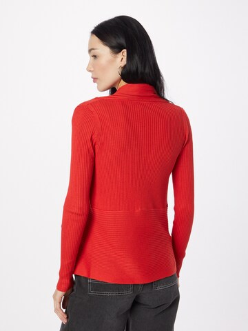 ESPRIT Knit Cardigan in Red