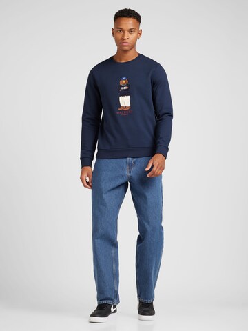 Hackett London Sweatshirt 'HARRY' in Blau