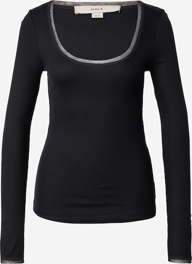 Marškinėliai iš REMAIN, spalva – juoda, Prekių apžvalga