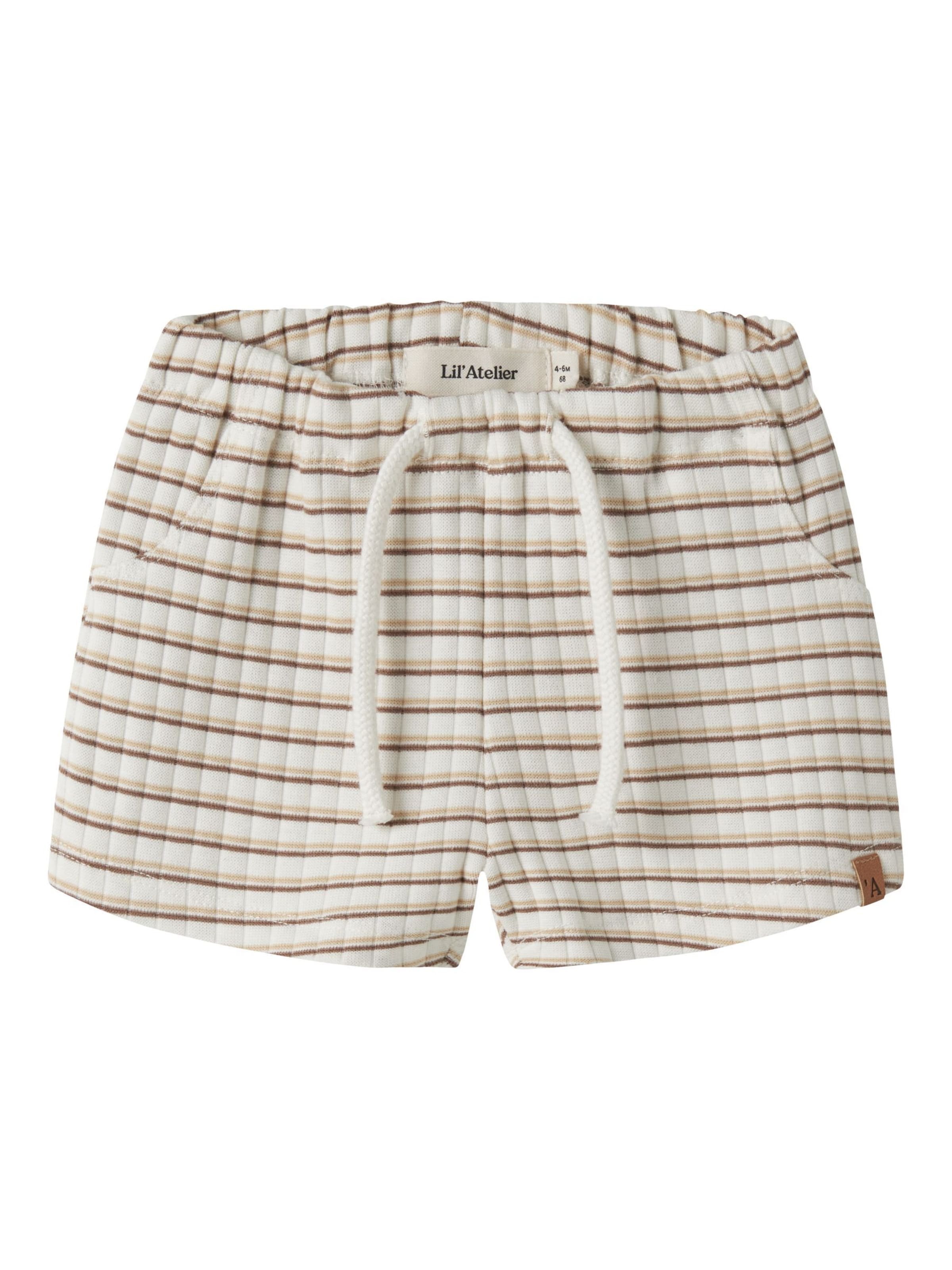 Lil'Atelier - Pantalón en beige: frente