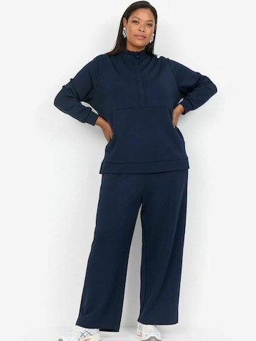 Wide leg Pantaloni 'Sabina' di Wasabi Concept in blu
