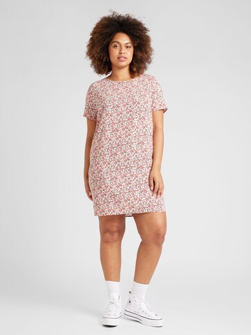 ONLY Carmakoma - Vestido en Mezcla de colores: frente